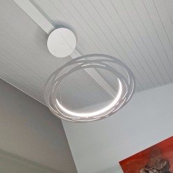 Suspension Nénuphar Cercle lumineux