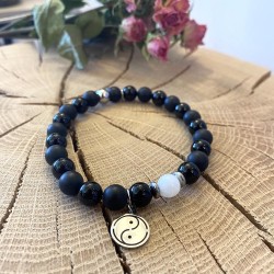 Bracelet Yin Agates