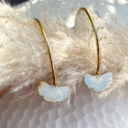 Boucles d'oreilles Ginkgo...