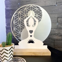 Lampe Bouddha design