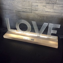 Lampe Love Prisme