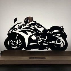 Lampe moto motard