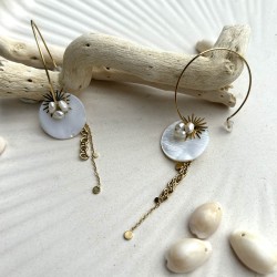 Boucles d'oreilles pendantes