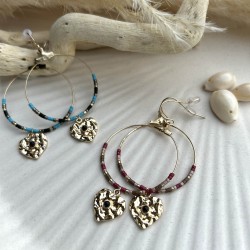 Boucles d'oreilles Coeur