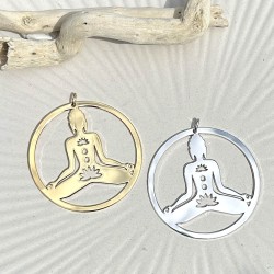 Pendentif Bouddha assis