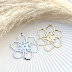 Pendentif Infinity Flower