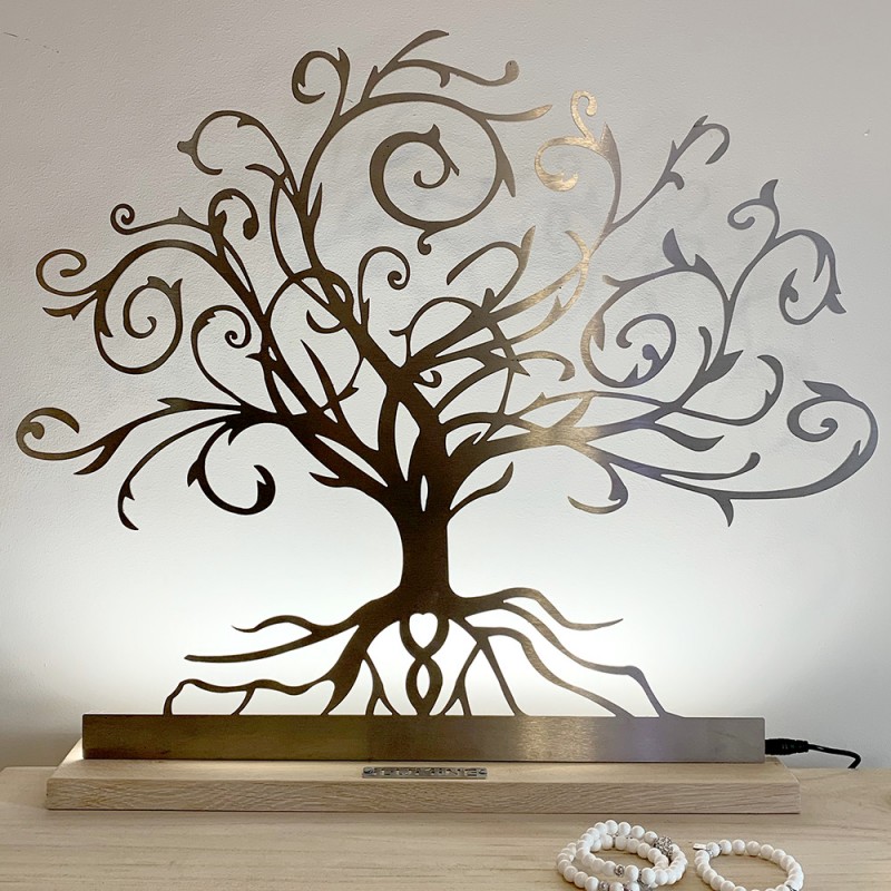 Enseigne lumineuse Personnalisable Arbre de Vie