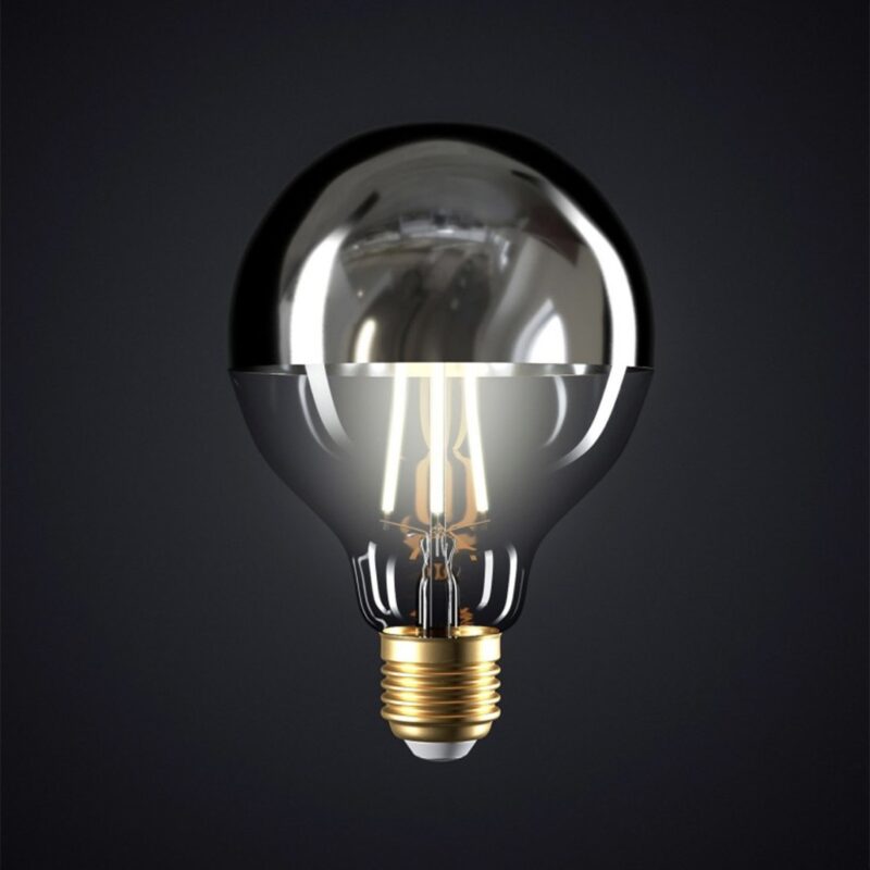 Ampoule Dôme miroir 95mm