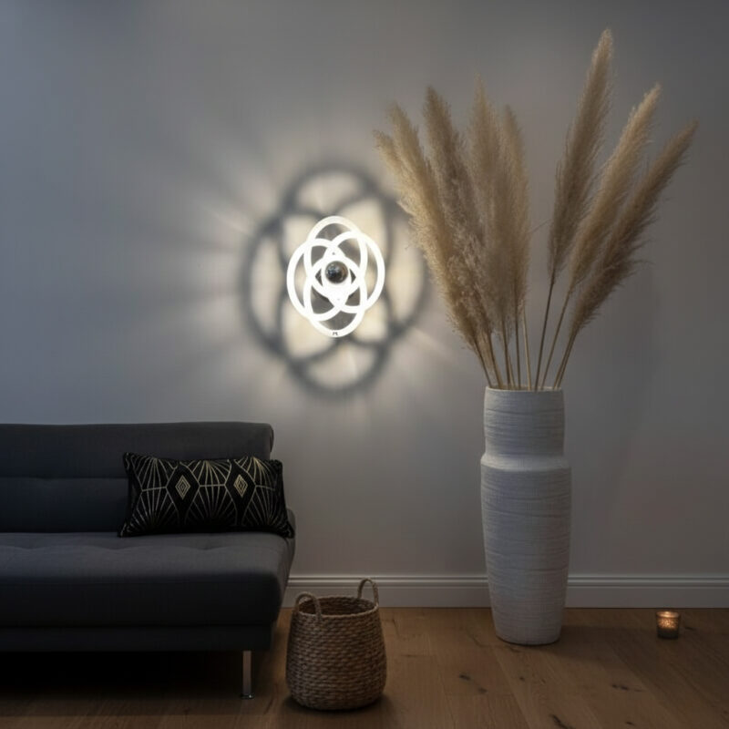 Applique Murale Design Ellipse : Élégance et Douceur Made in France