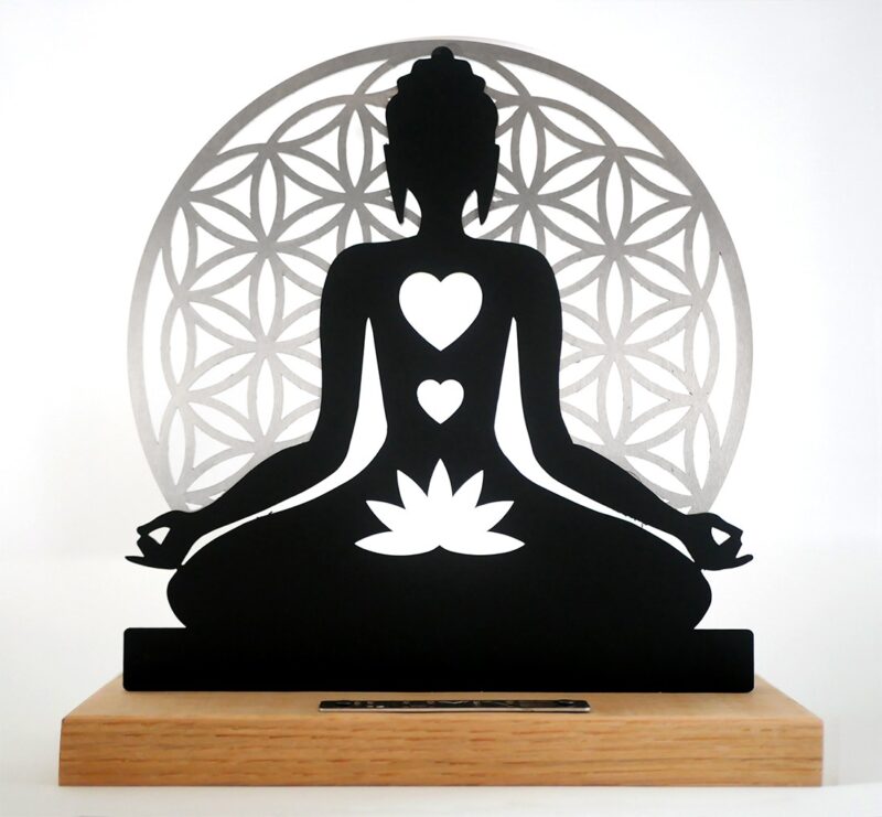 Lampe Bouddha Fleur de vie