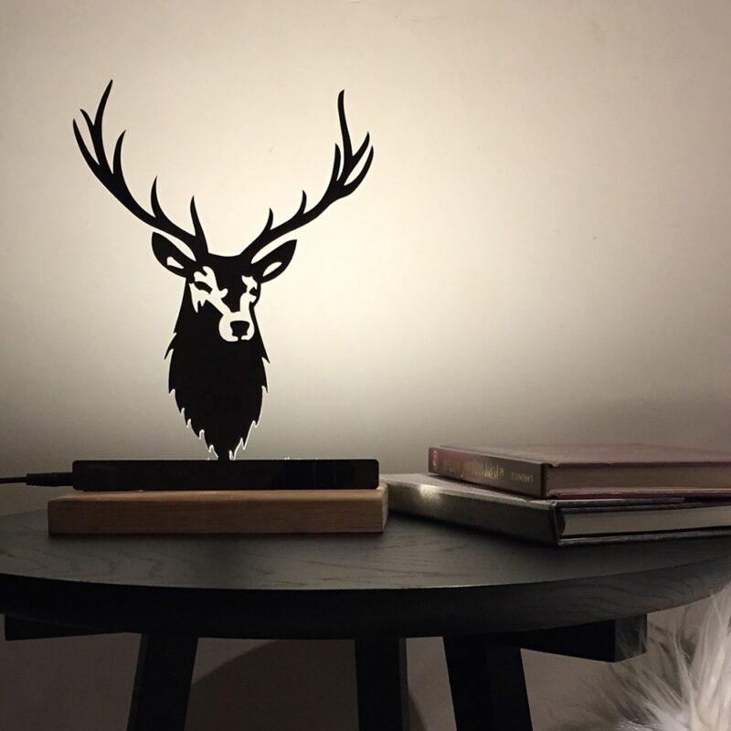lampe Cerf Ambiance chalet