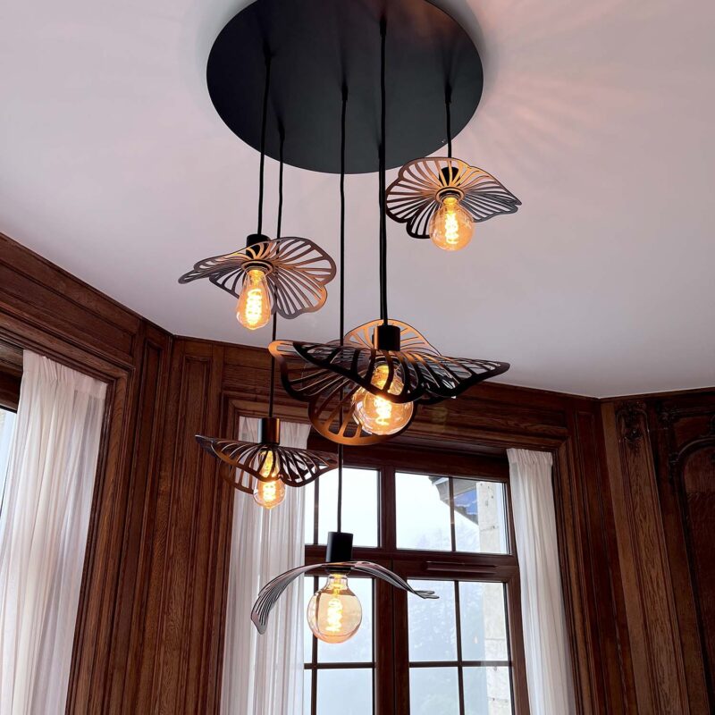 Suspension grande hauteur Kapucine