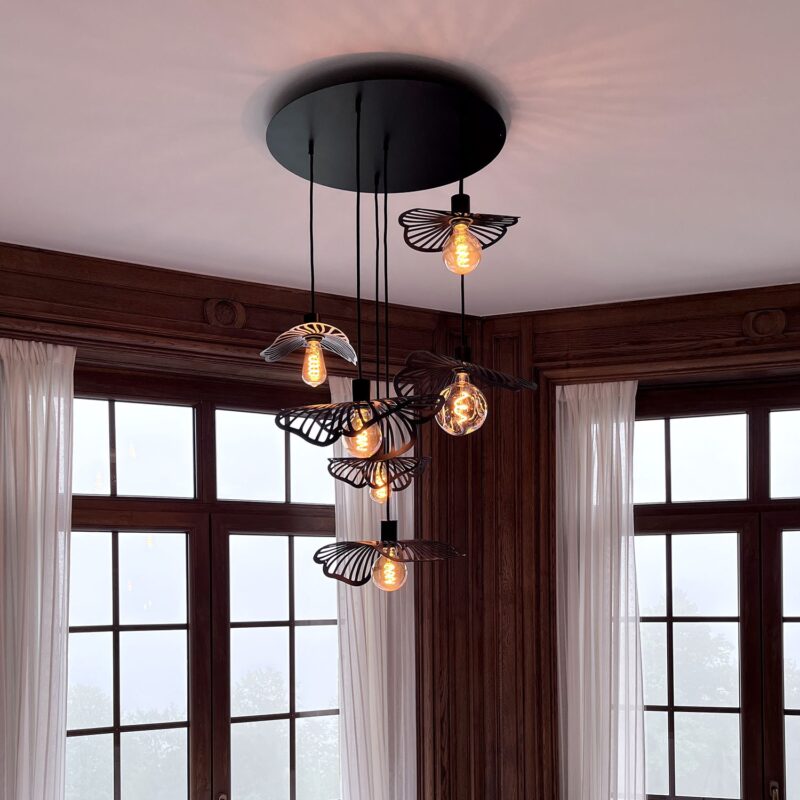 Suspension grande hauteur Kapucine