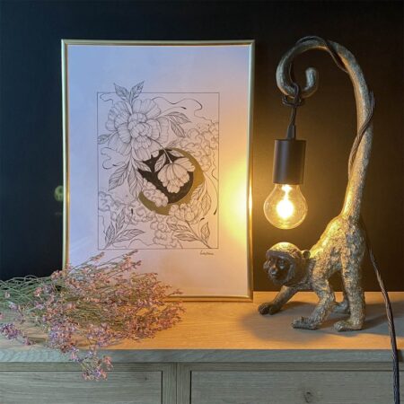 Lampe Singe