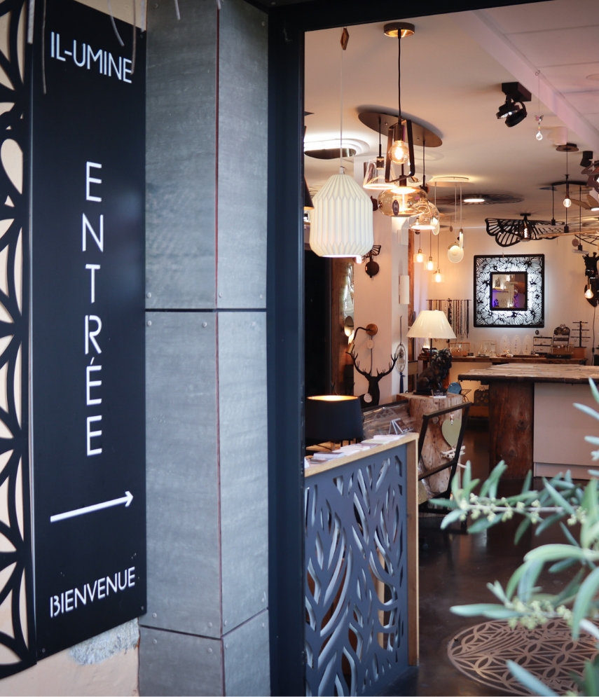 Luminaires design, décoration murales lumineuses à Annecy en Haute-Savoie