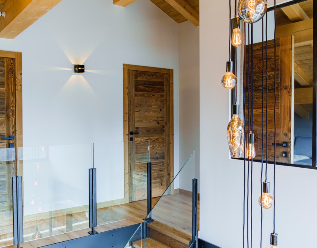 Une suspension sculpturale au cœur des montagnes de Châtel