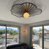 Kapucine plafonnier noir