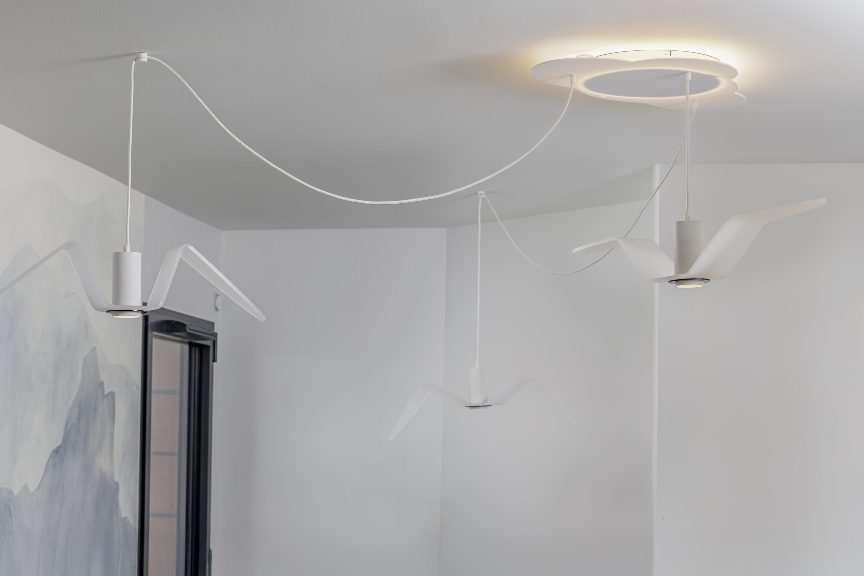 Luminaire bureau oiseau