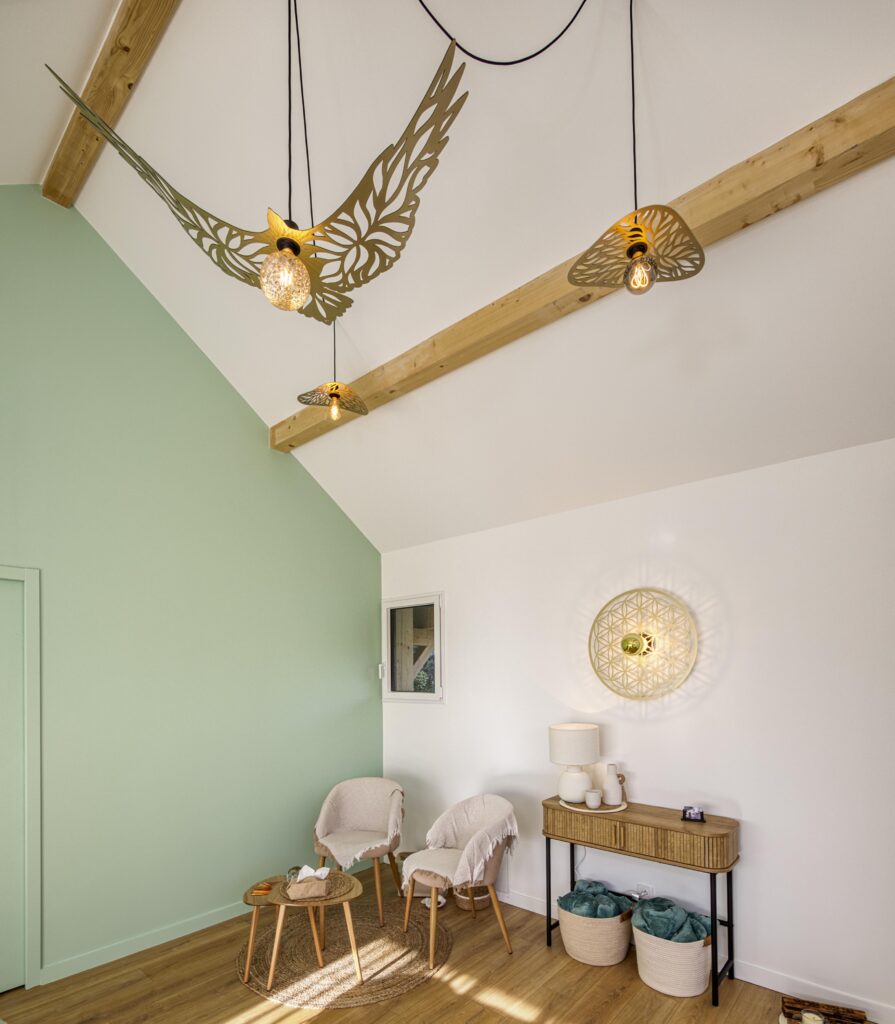 Luminaire oiseau carole