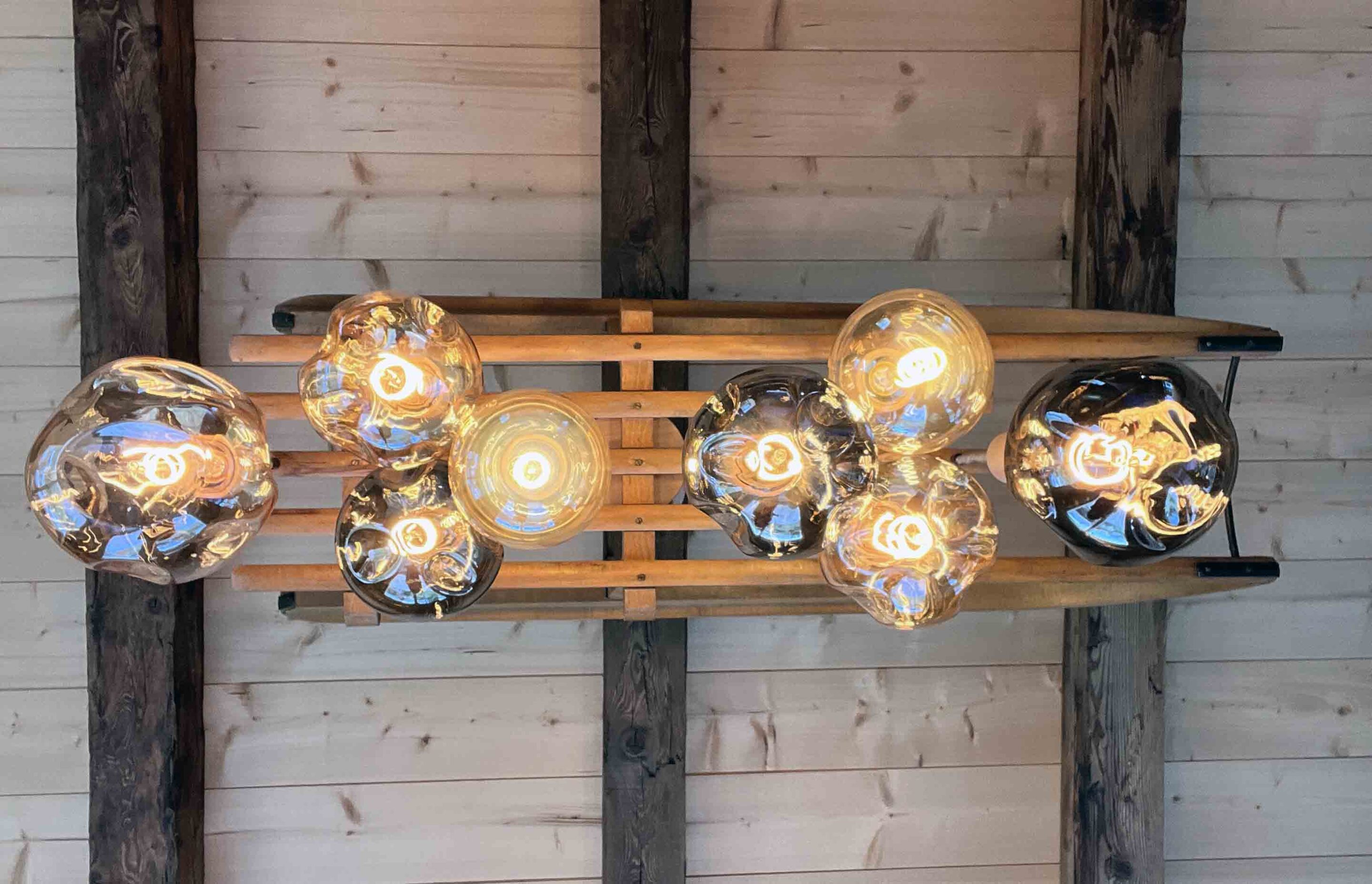 luminaire Luge vue dessous