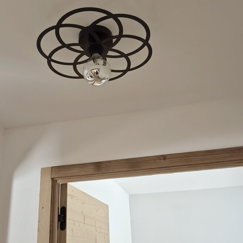 Plafonnier Graine de vie – Noir